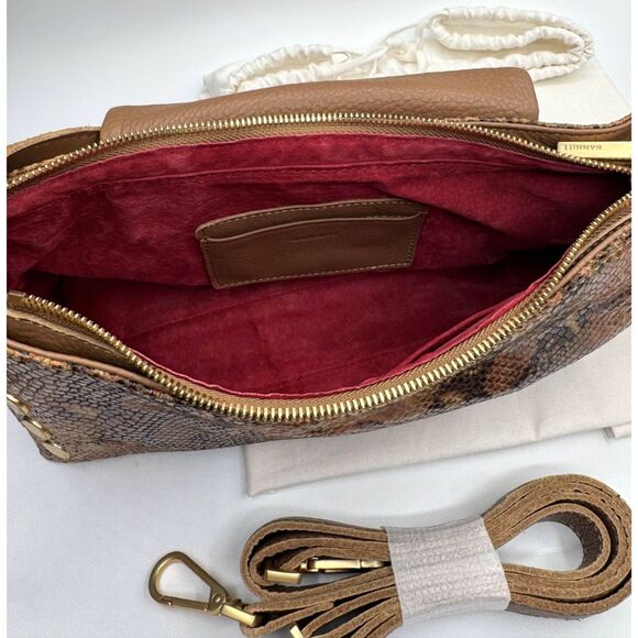 HAMMITT VIP Satchel • Centerpiece Snake • EUC • Shoulder or Crossbody - Picture 7 of 16